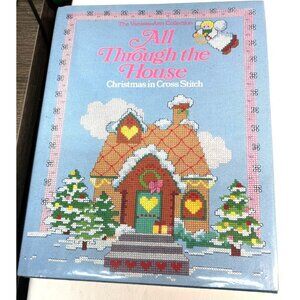 The Vanessa-Ann Collection "All Through The House" Christmas Cross Stitch Book